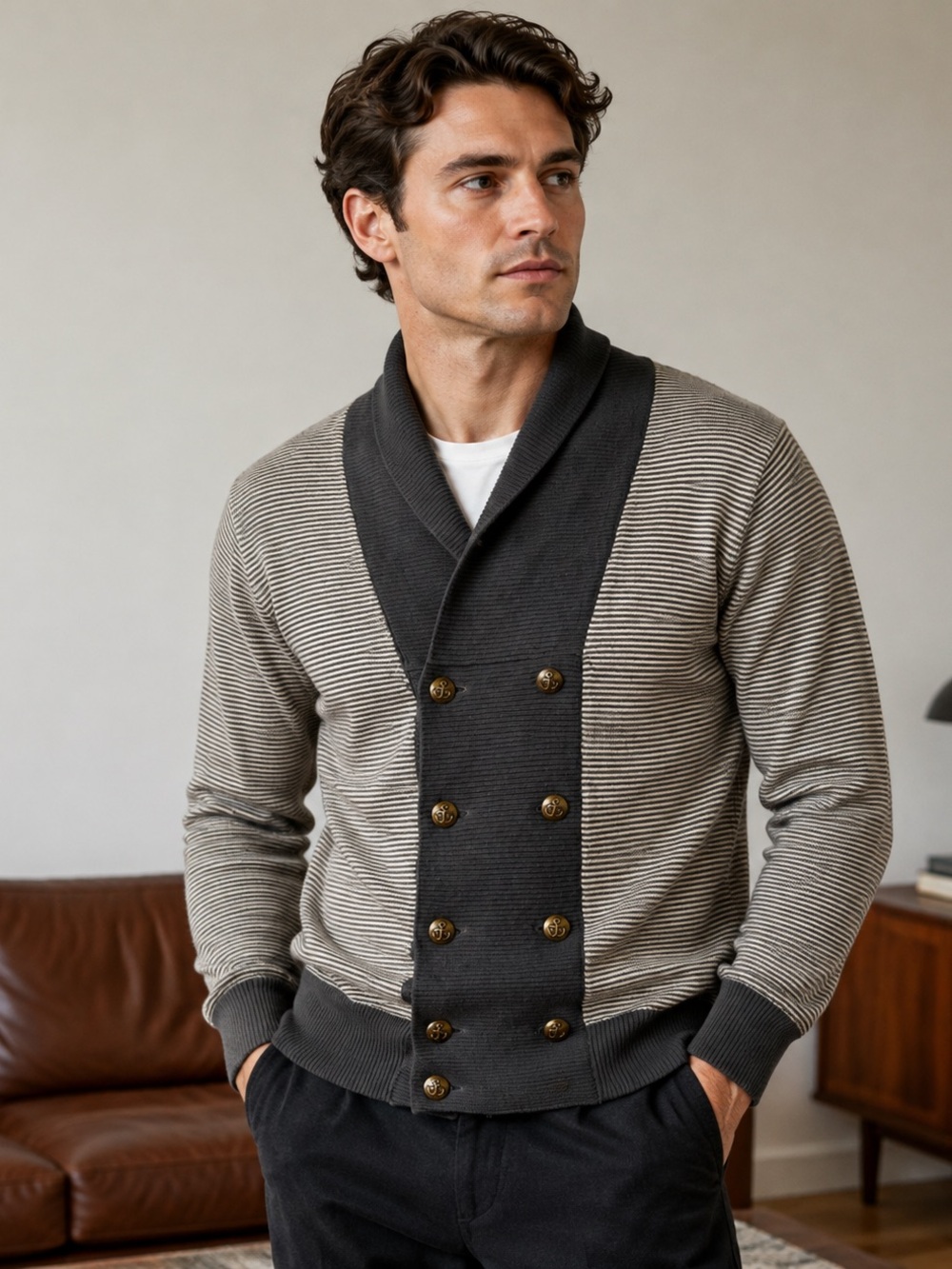 caulfield preparatory stercus accidit sweater cardigan
